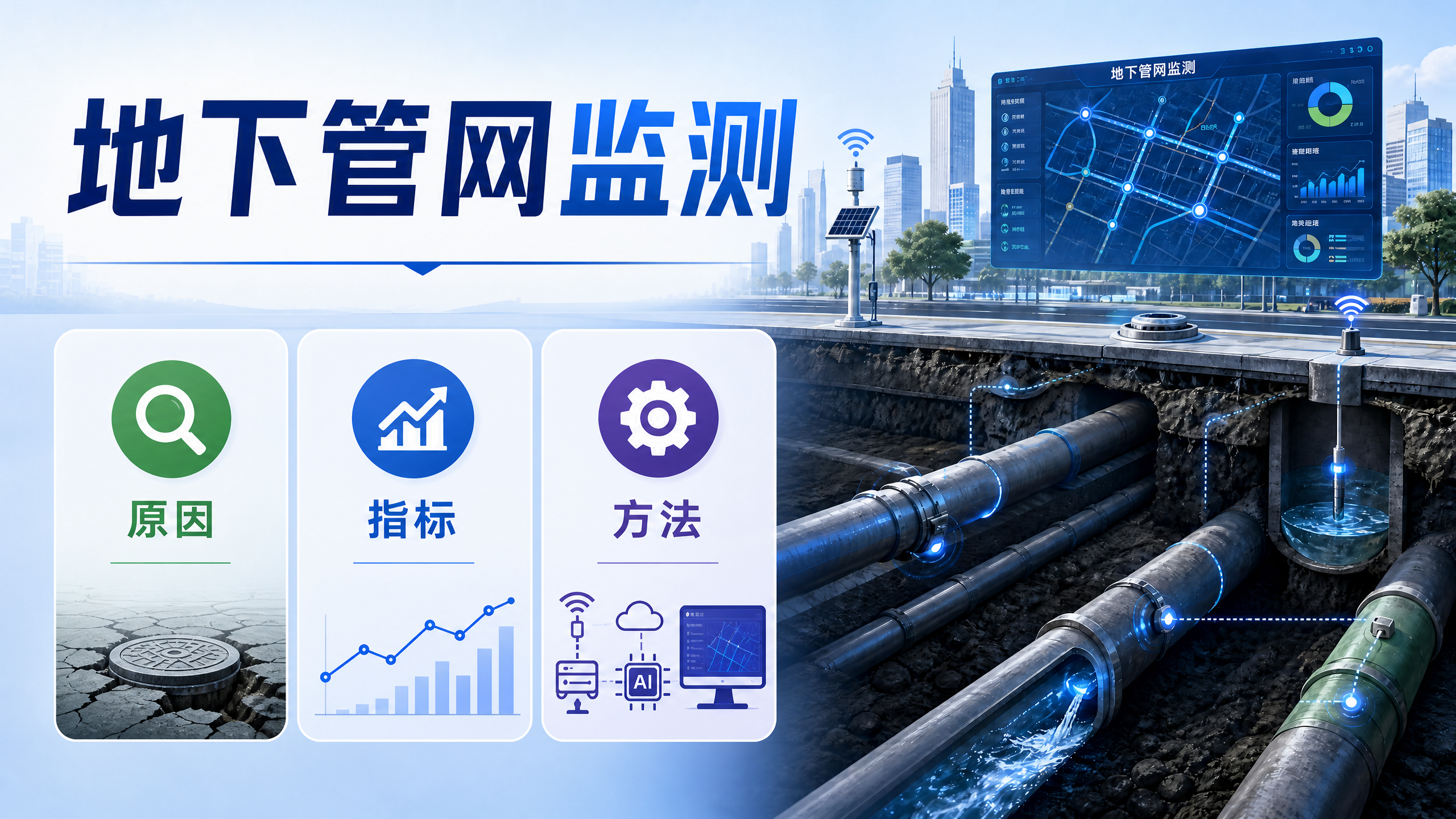 地下管网监测 | 为什么测、测什么、怎么测